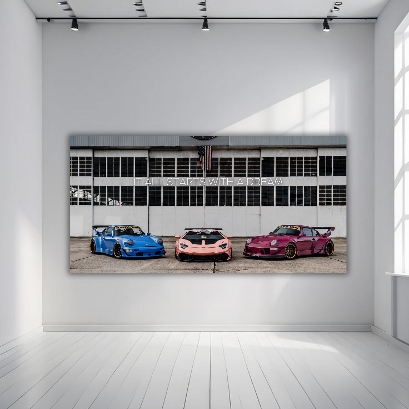 Dream Lambo & Porsche ZE Wall Art