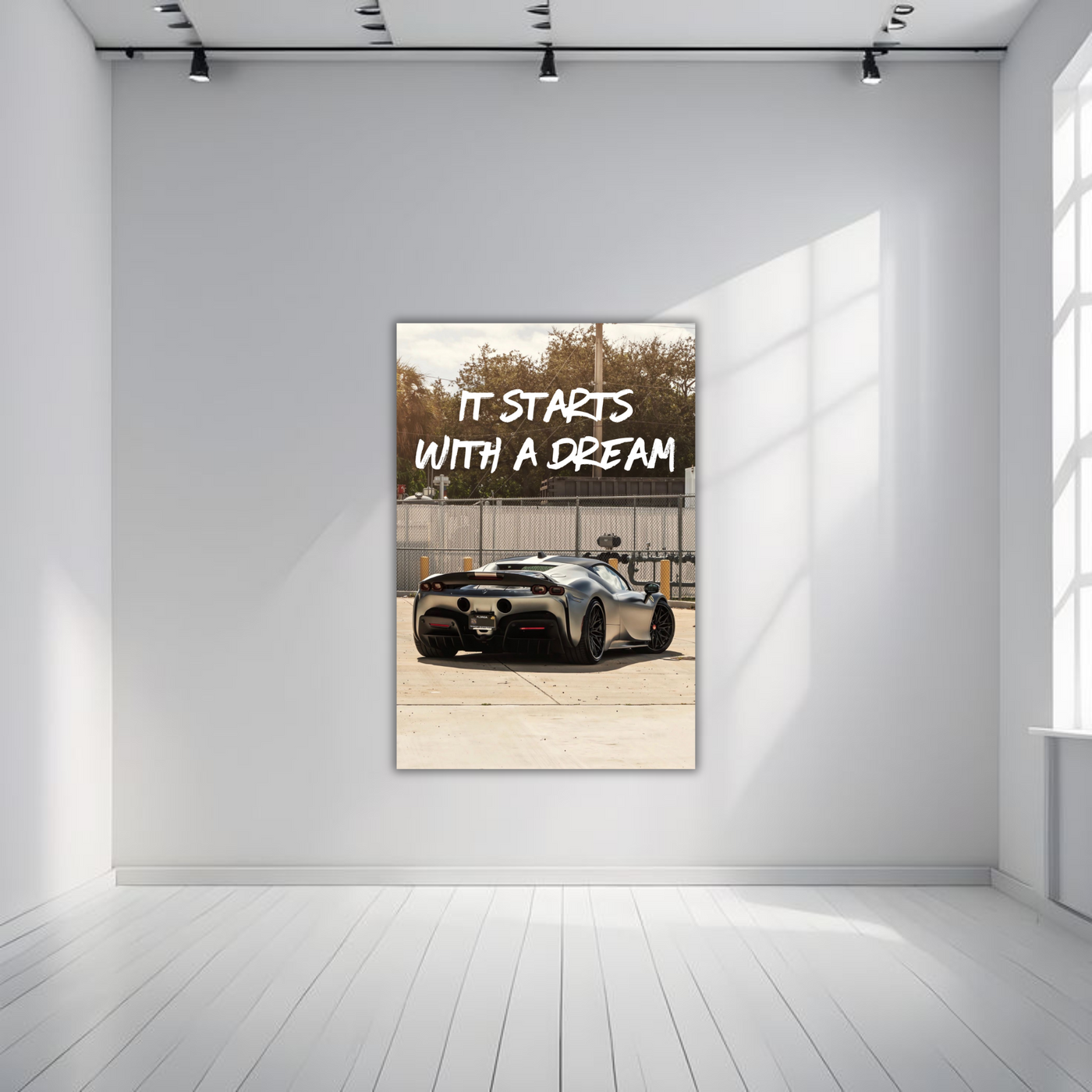 Ferrari SF90 Dream Wall Art