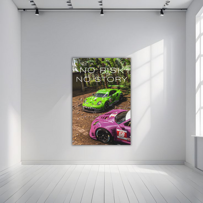 Porsche GT3RS Jungle Wall Art