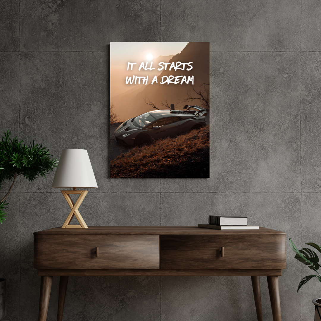 Lamborghini STO Dream Wall Art