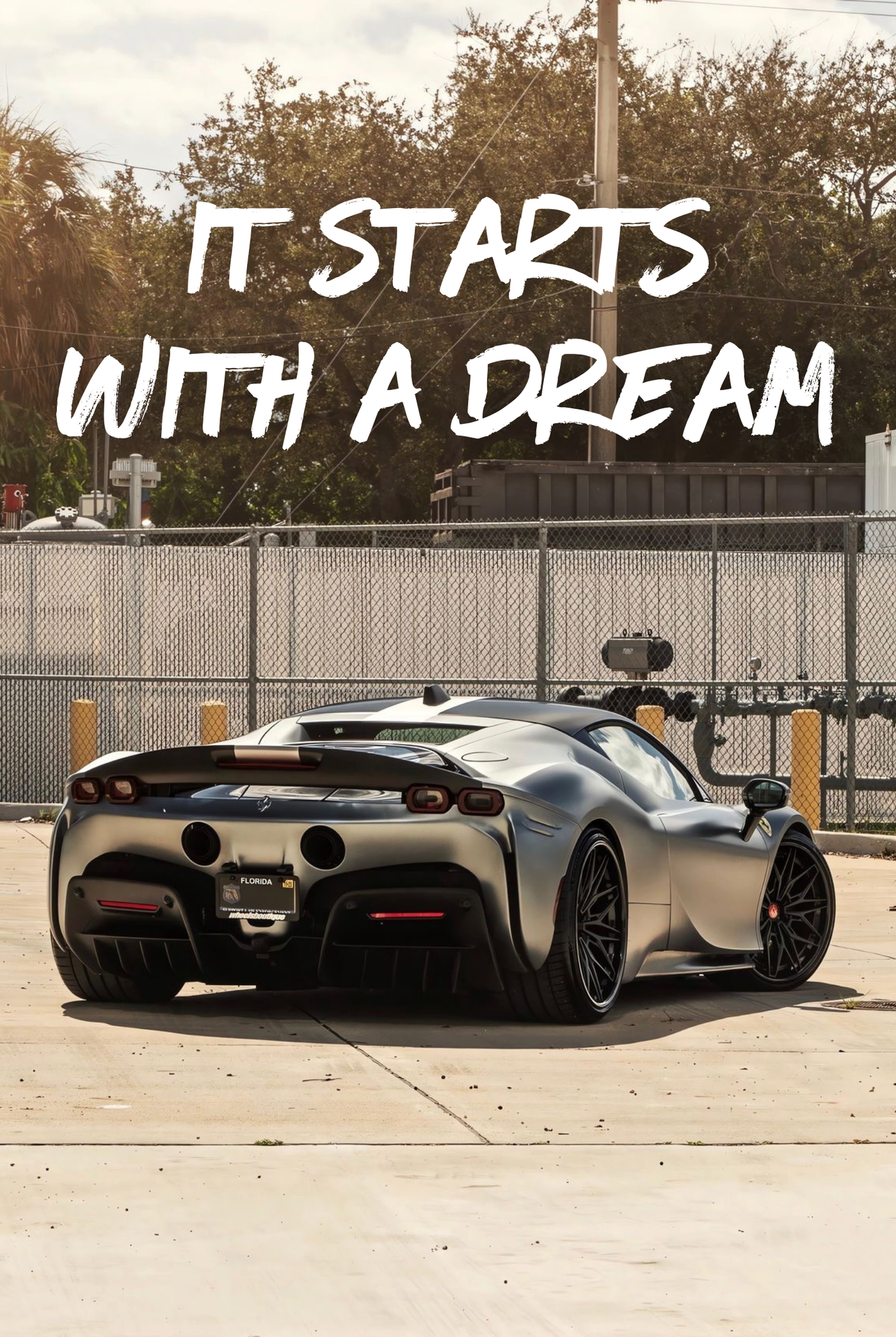 Ferrari SF90 Dream Wall Art