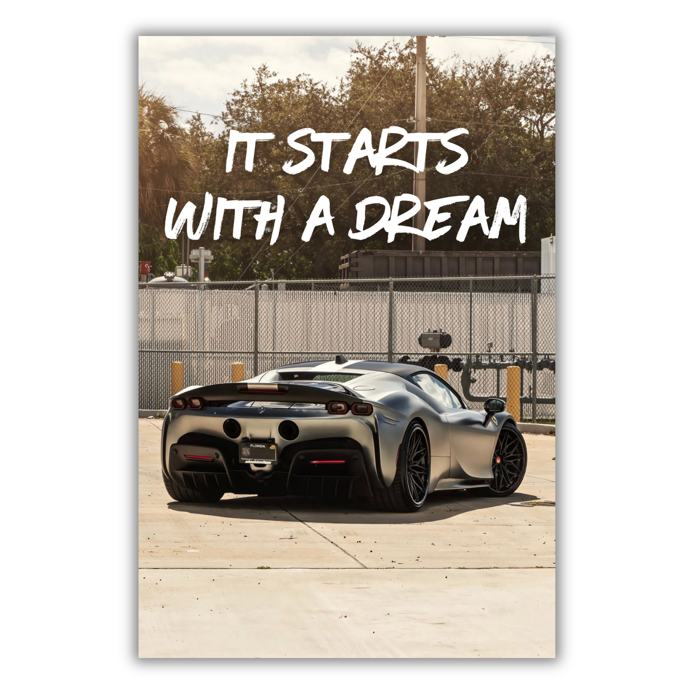 Ferrari SF90 Dream Wall Art