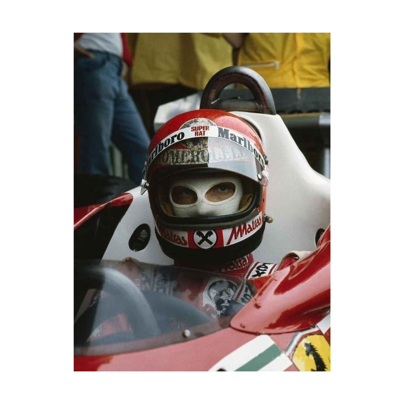 Niki Lauda F1 Wall Art