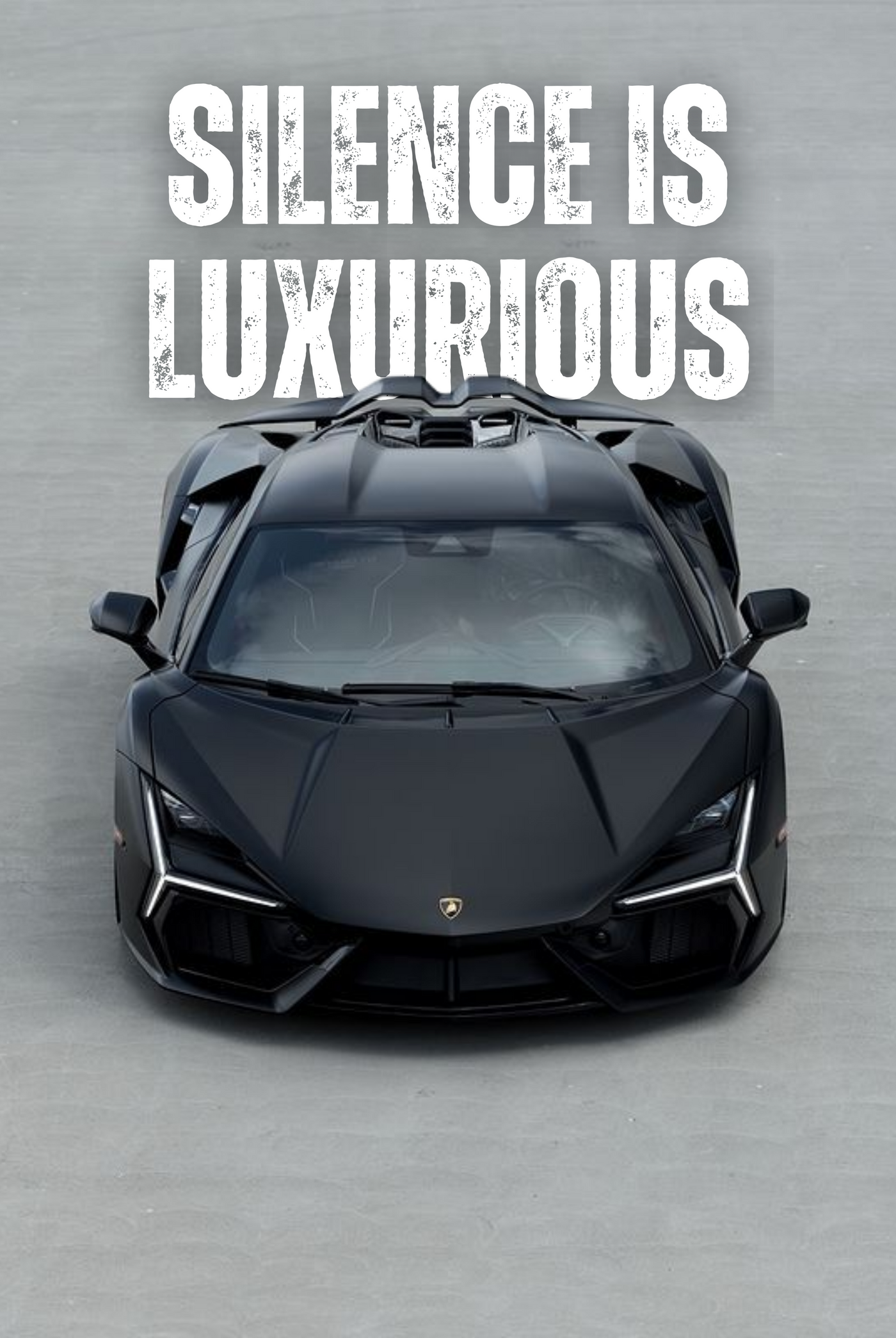 Black Lamborghini Revuelto Wall Art