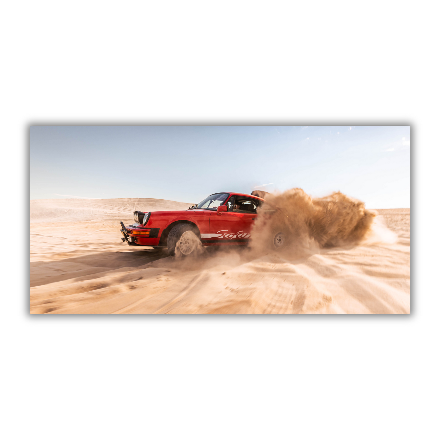 Sandy Red Porsche ZE Wall Art