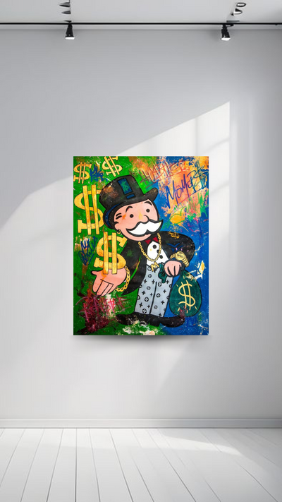 Mr. Monopoly Art