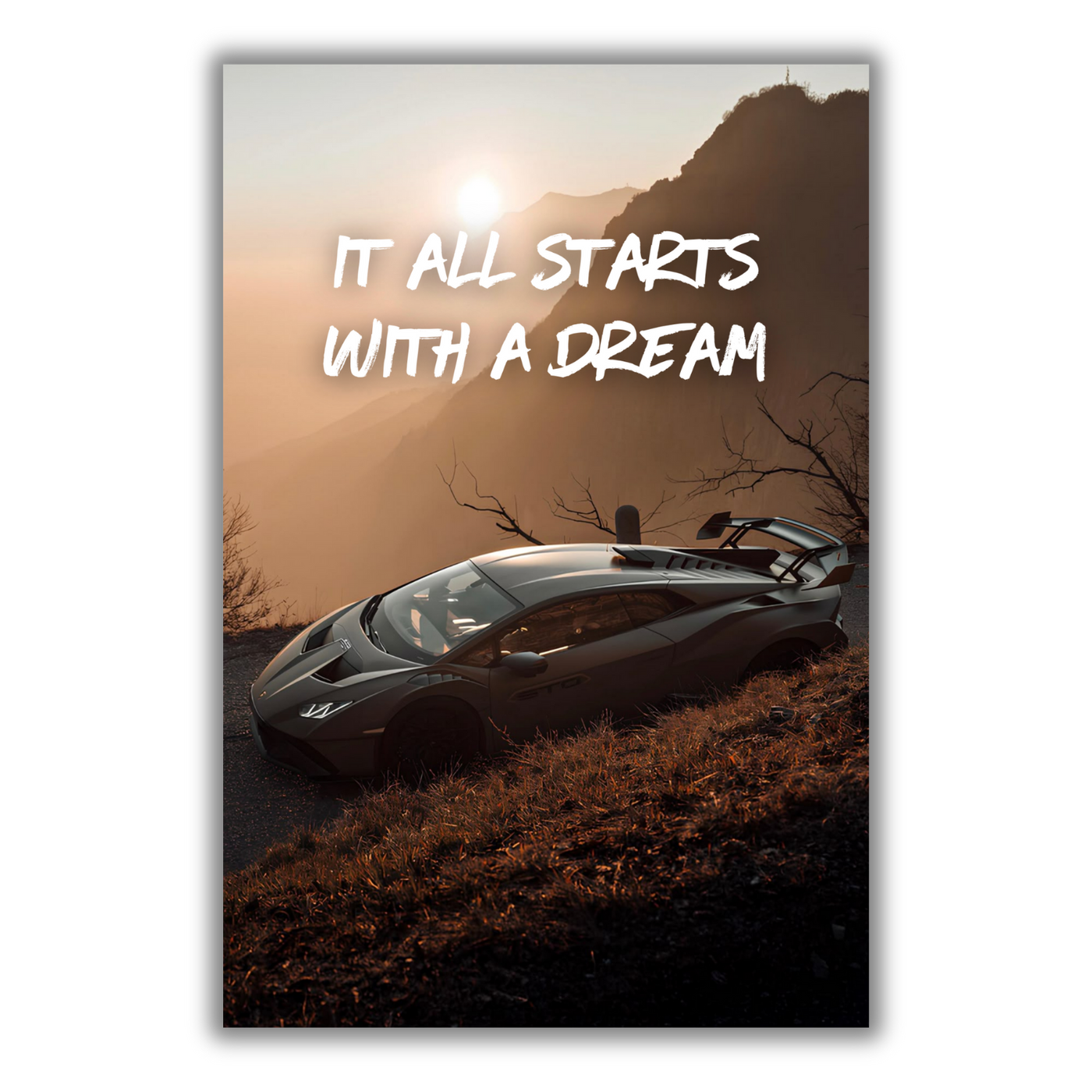 Lamborghini STO Dream Wall Art