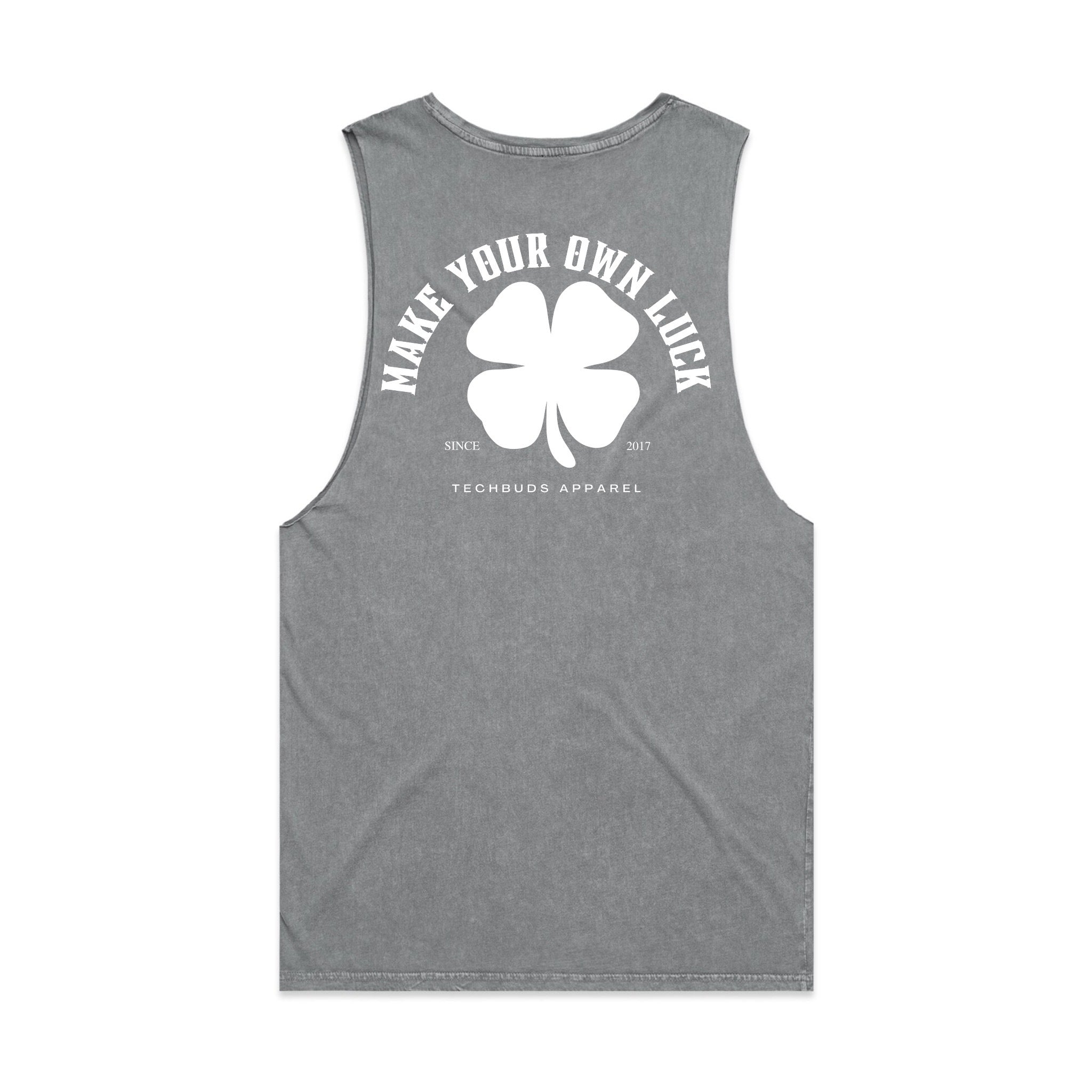 Make Your Own Luck Acid Wash Tank