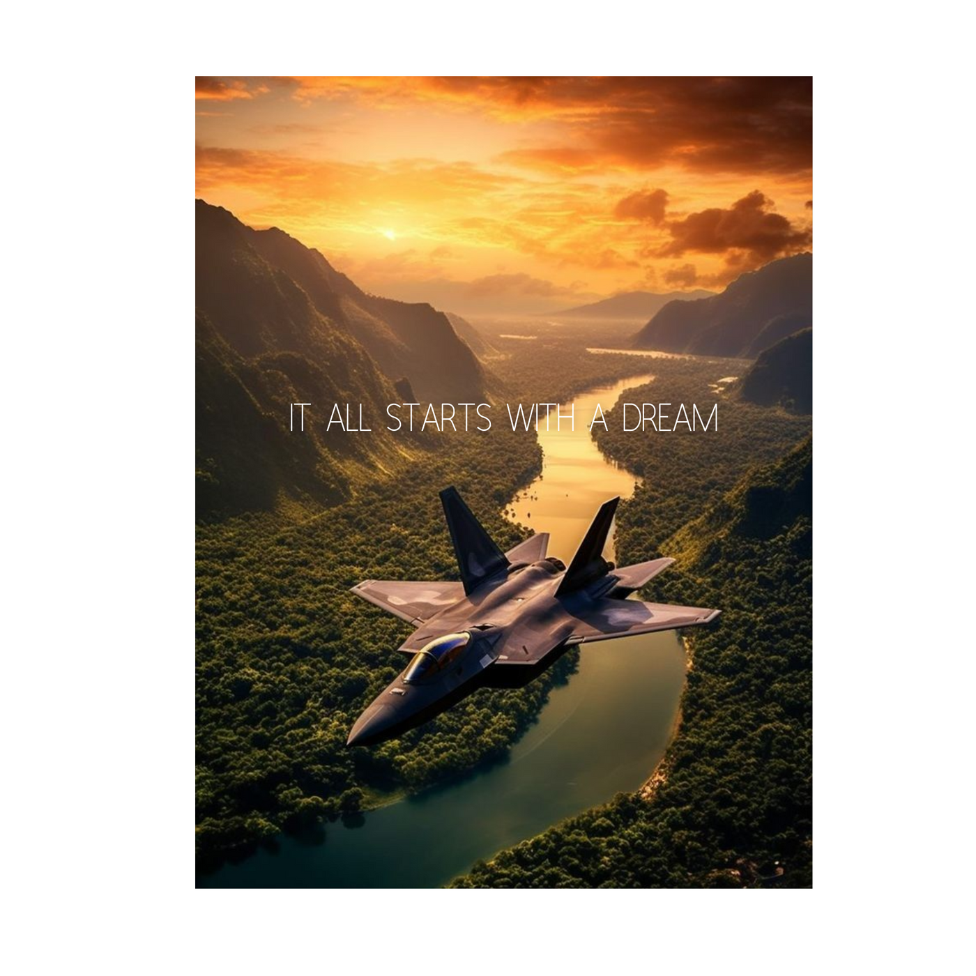 Fighter Jet Wall Art