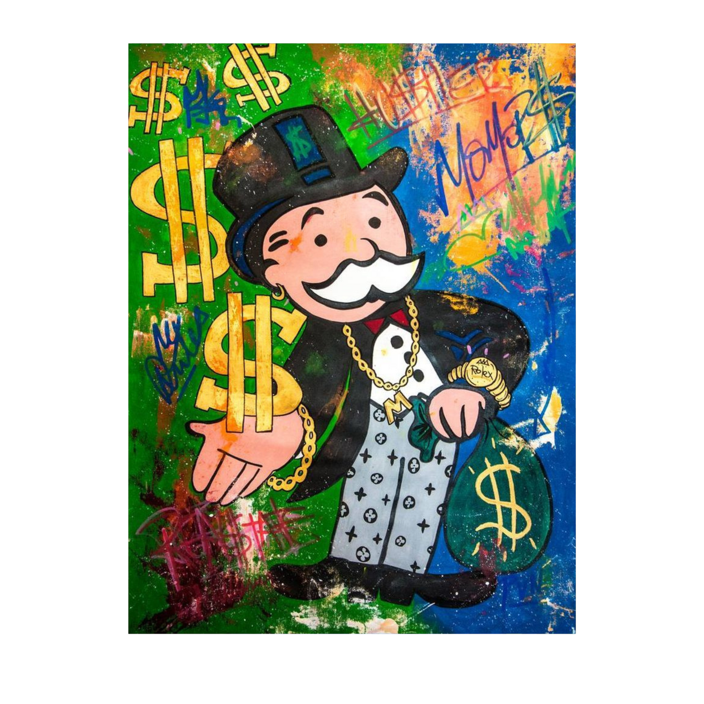 Mr. Monopoly Art