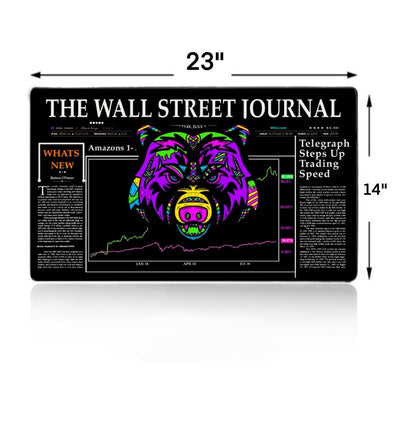 Wall Street Bear Mouse Pad