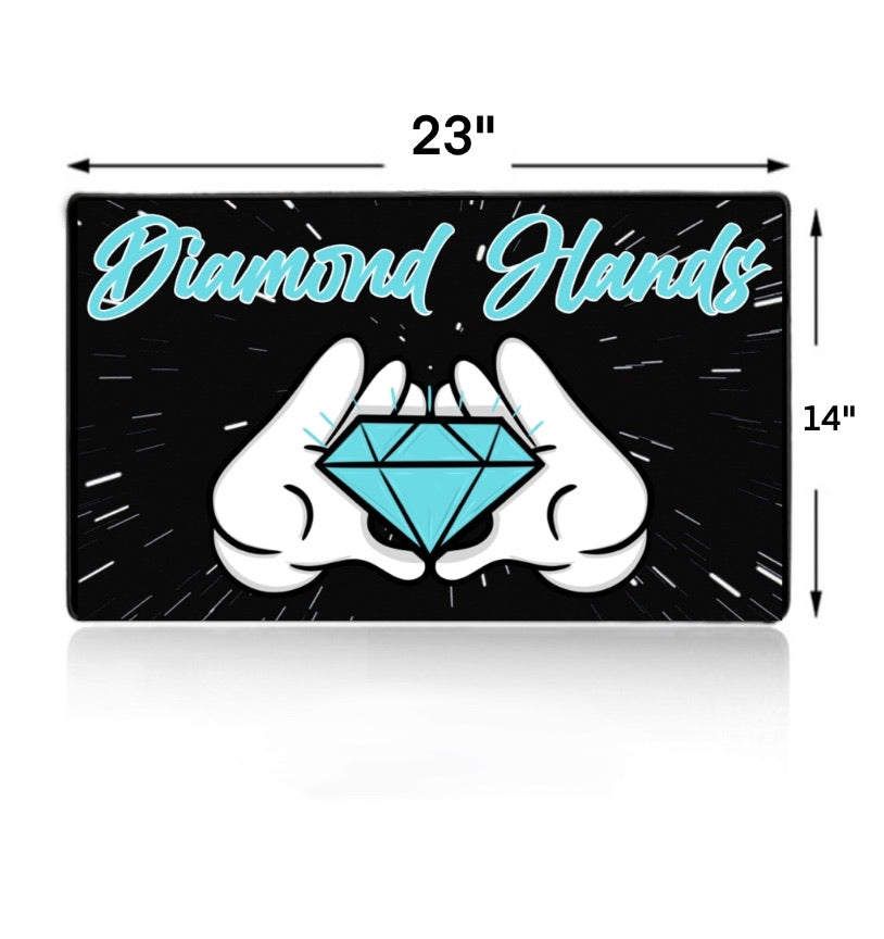 Diamond Hands Mouse pad