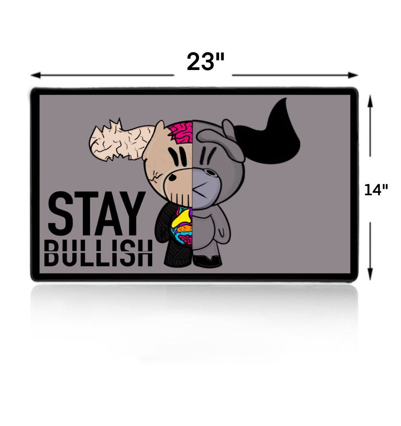 Stay Bullish Mousepad