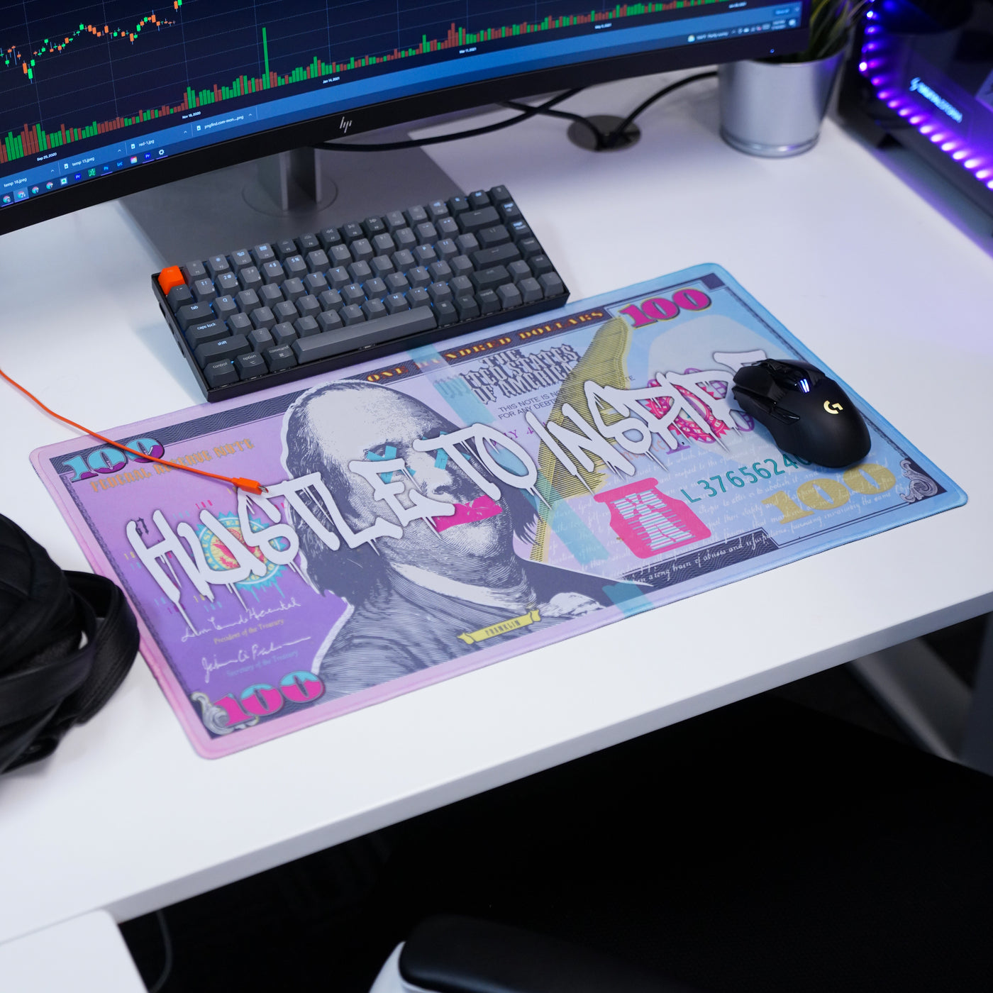Hustle To Inspire Mouse pad